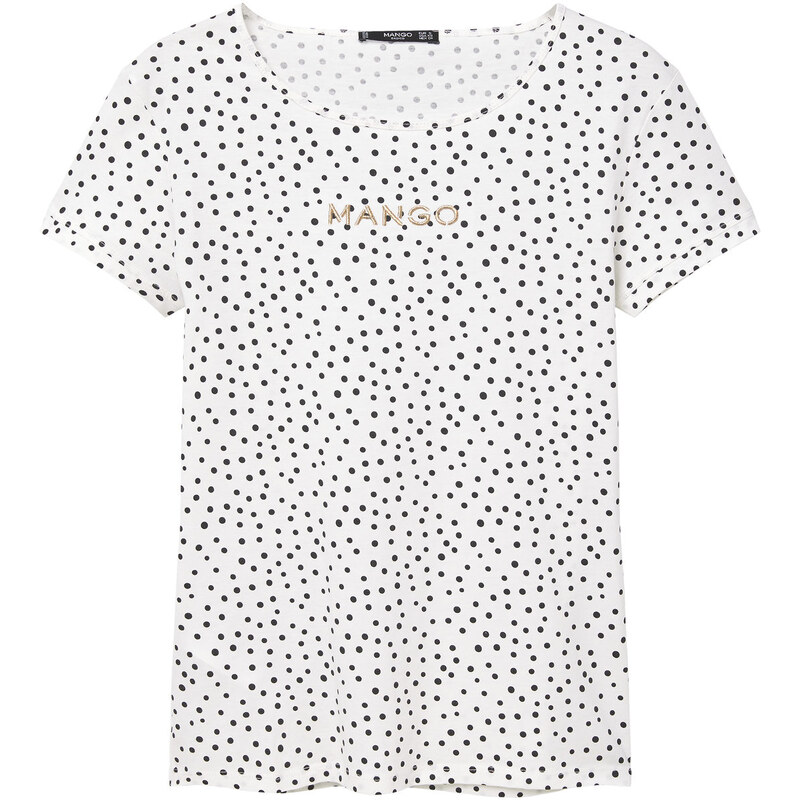 MANGO T-Shirt En Coton Imprimé