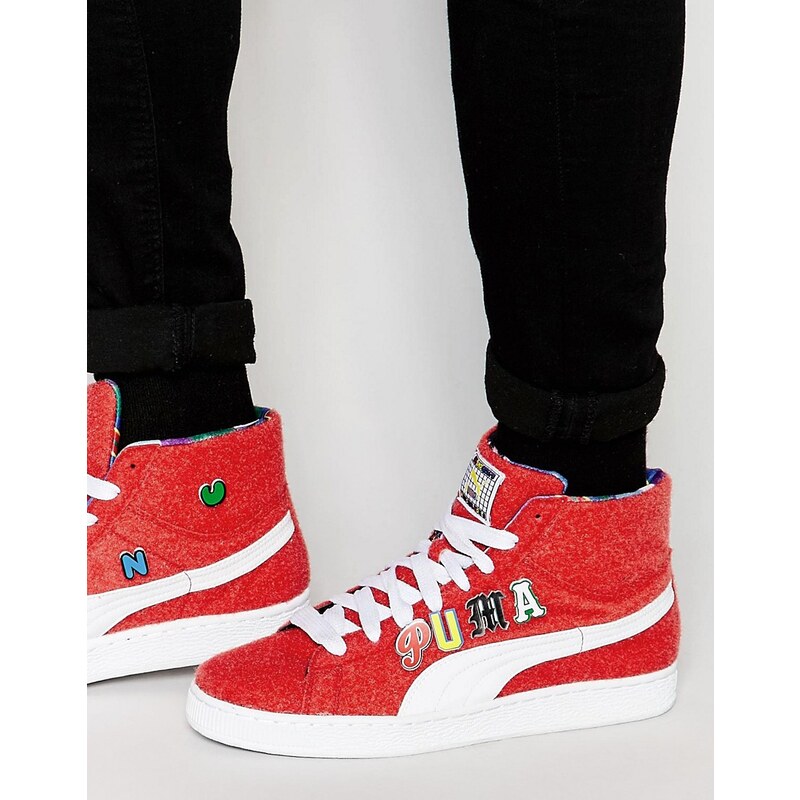 Puma x Dee and Ricky - 36008501 - Baskets mi-hautes - Rouge - Rouge