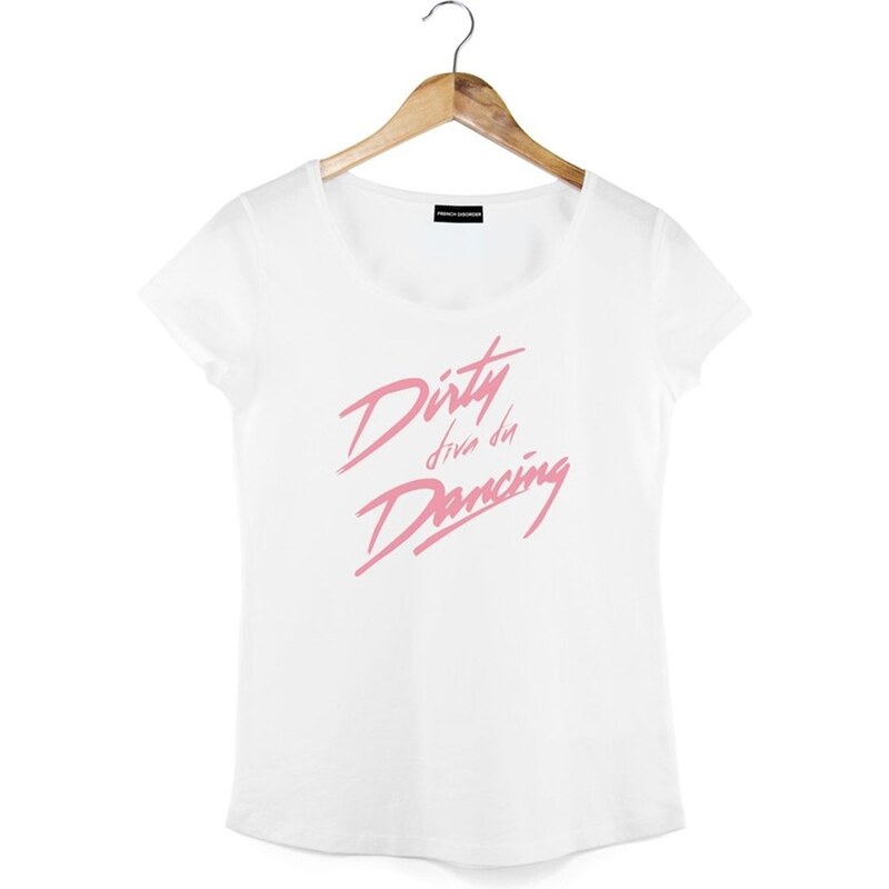 French Disorder Dirty Diva du Dancing - T-shirt - blanc