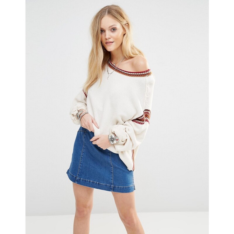 Free People - Trudy - Pull - Crème