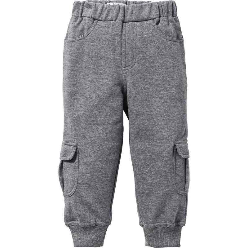 bpc bonprix collection Pantalon sweat, T. 80-134 gris enfant - bonprix