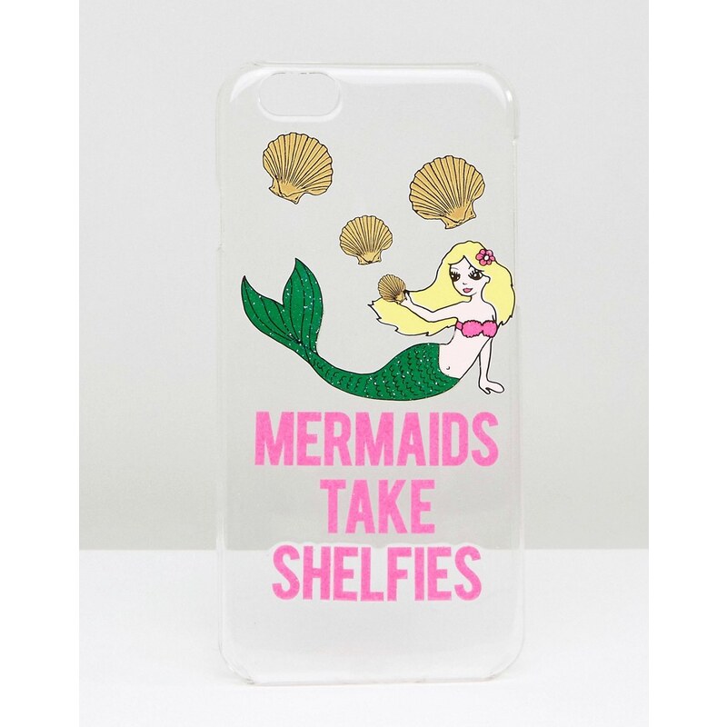 ASOS - Mermaids Take Shelfies - Coque pour iPhone 6 et 6s - Multi