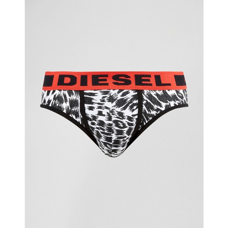 Diesel - Slip à imprimé léopard - Multi