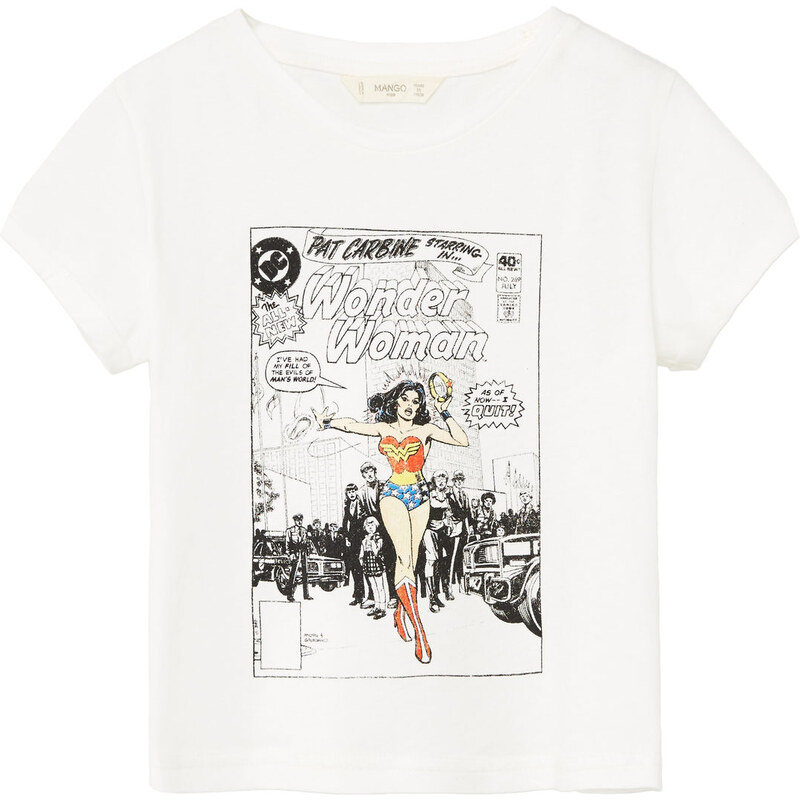 MANGO KIDS T-Shirt Coton Wonder Woman