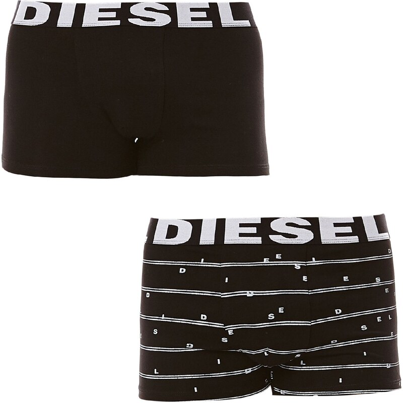 Diesel Damien - Lot de 2 boxers - noir, multi