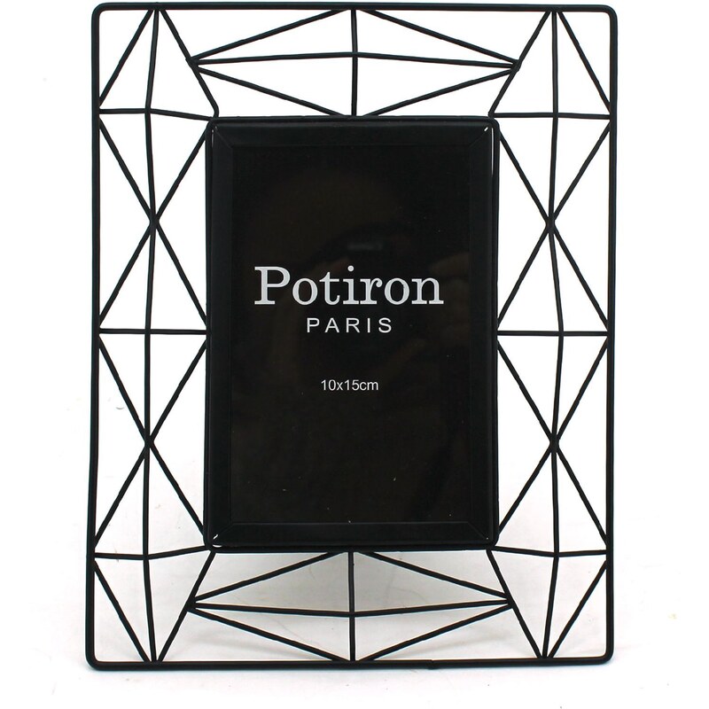 Potiron Sixties - Cadre photo 10 x 15 cm - noir