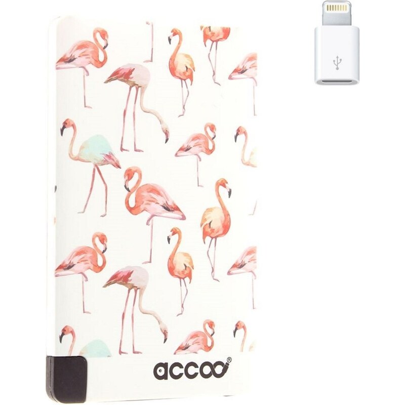 Accoo Pink Floyds - Chargeur Nomade pour Smartphones - rose