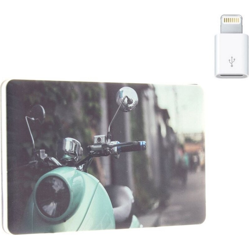 Accoo Retro Scoot - Chargeur Nomade pour Smartphones - vert