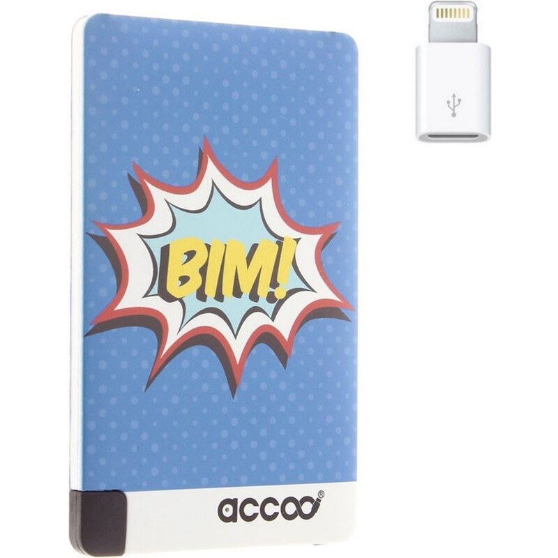 Accoo Bim Boom - Chargeur Nomade pour Smartphones - bleu marine