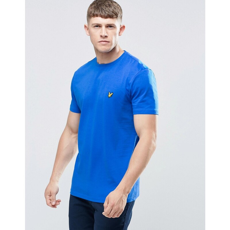 Lyle & Scott - T-shirt avec logo aigle - Bleu - Bleu