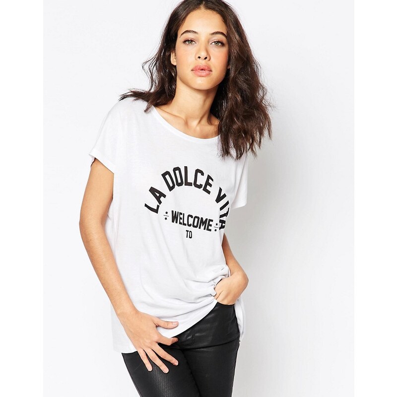 South Parade - La Dolce Vita - T-shirt - Blanc