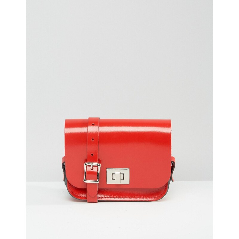 The Leather Satchel Company - Pixie - Mini sac bandoulière - Rouge