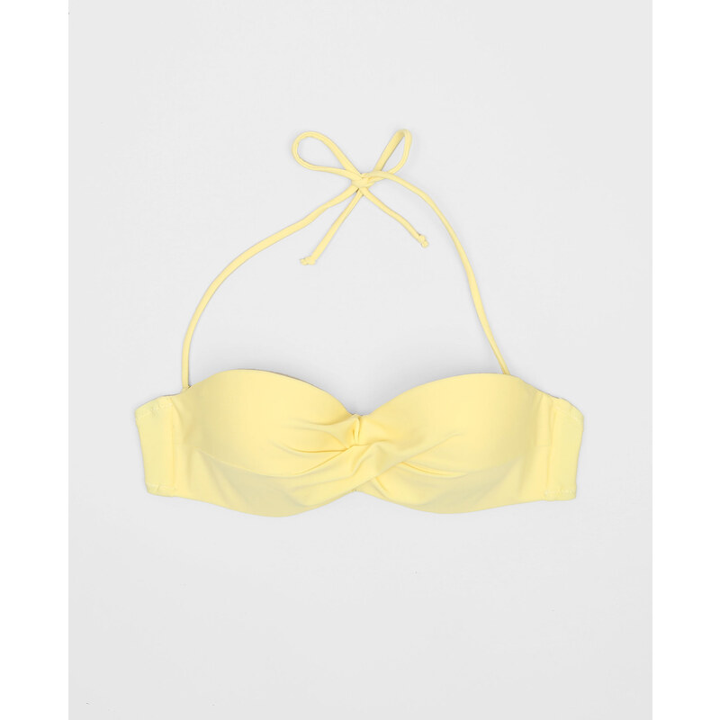 Haut de maillot de bain jaune jaune, Femme, Taille 36 -PIMKIE- MODE FEMME