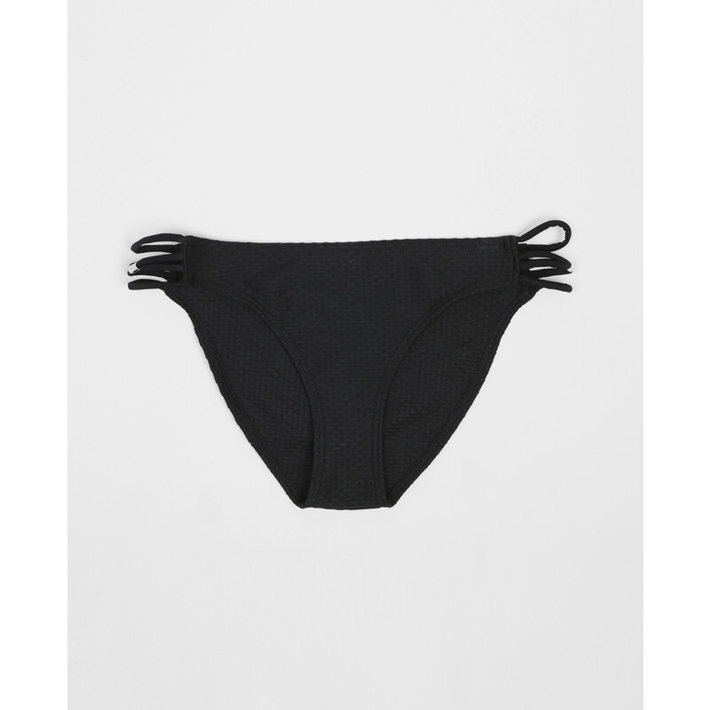 Bas de maillot de bain effet gaufré noir, Femme, Taille 38 -PIMKIE- MODE FEMME