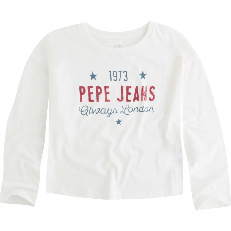 Pepe Jeans London CLAUDIA - T-shirt - blanc