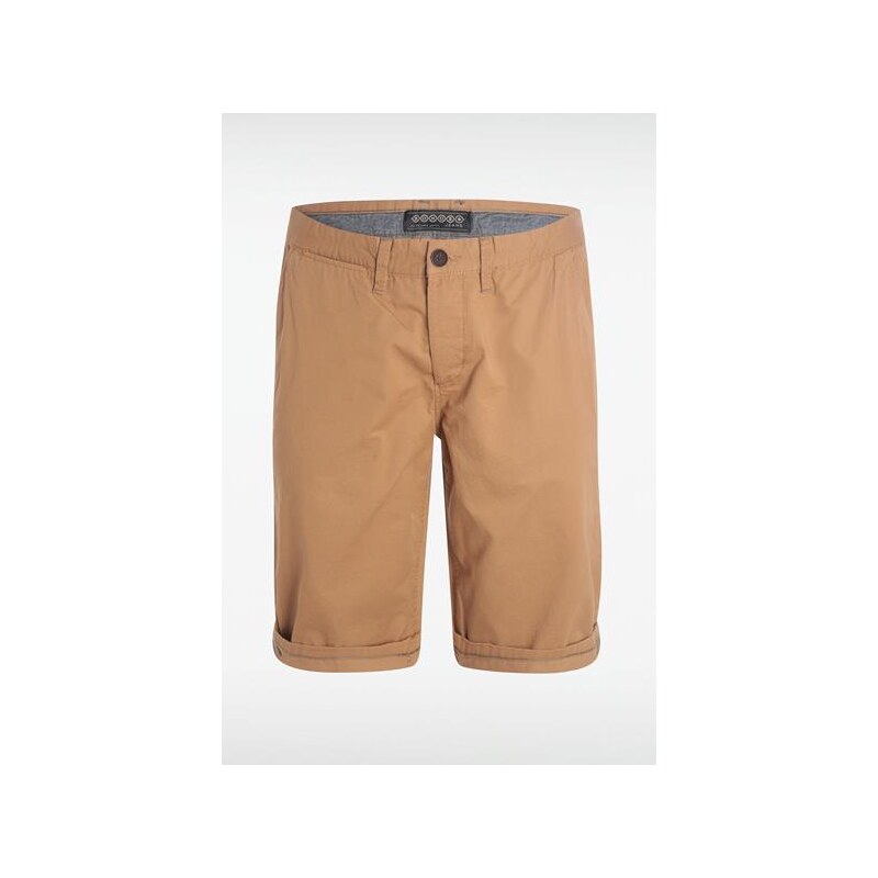 Bermuda homme chino Beige Coton - Homme Taille 34 - Bonobo