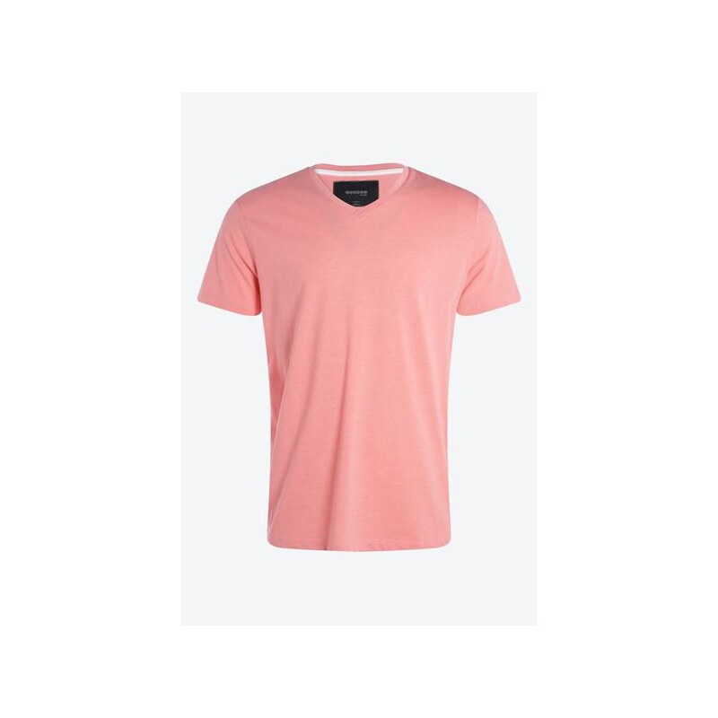 T-shirt homme manches courtes Rose Polyester - Homme Taille L - Bonobo