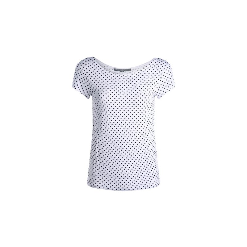 T-shirt réversible dos échancré Blanc Elasthanne - Femme Taille 2 - Cache Cache