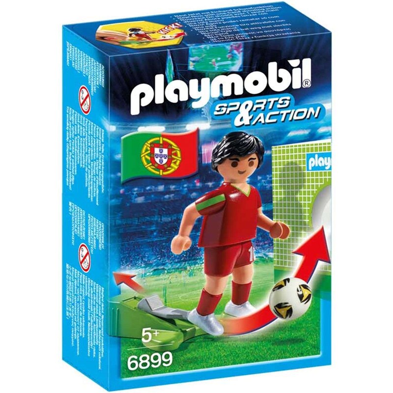 Playmobil Joueur Portugais - Figurine - multicolore