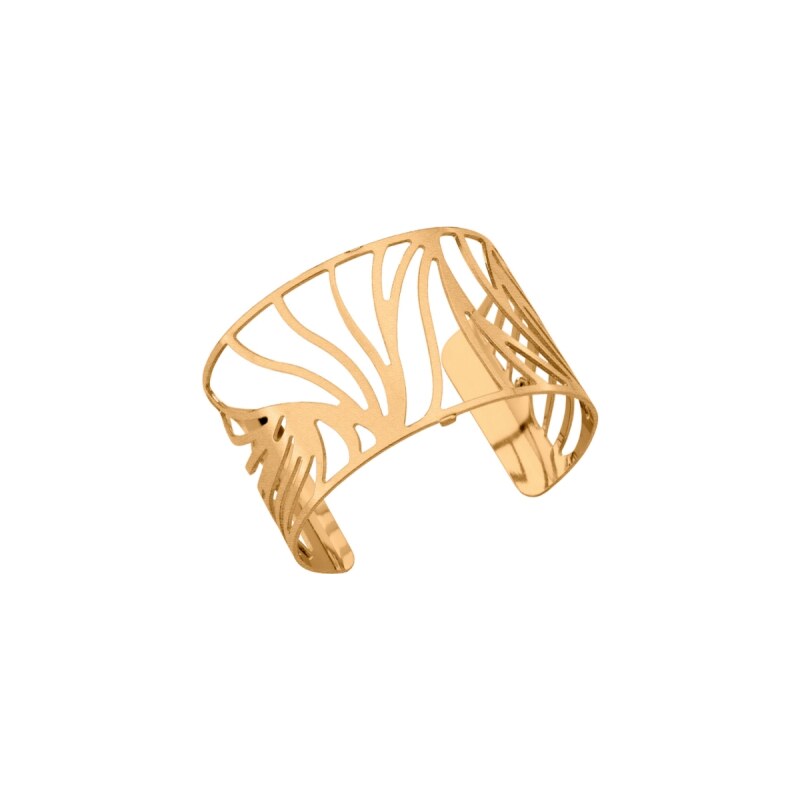 Les Georgettes Bracelet Large Perroquet en métal doré satiné Femme 702616201F2000
