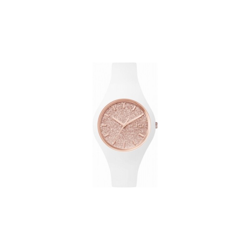 Ice-Watch ICE-Glitter - White/Rose Gold - Small Femme 001343