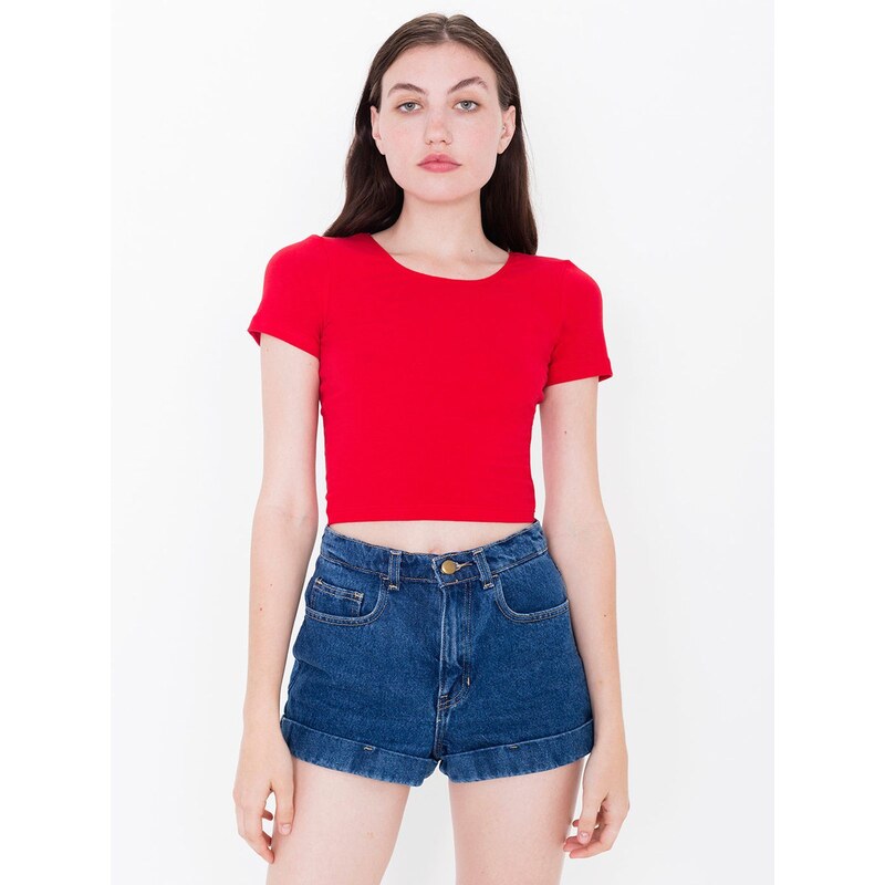 American Apparel T-shirt - rouge