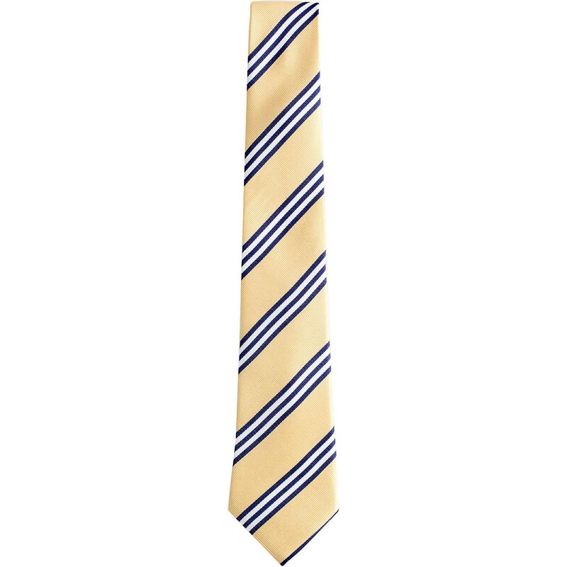 American Apparel Cravate en soie - jaune