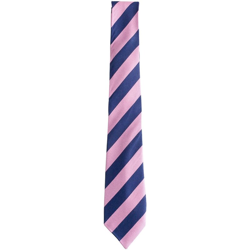 American Apparel Cravate en soie - rose