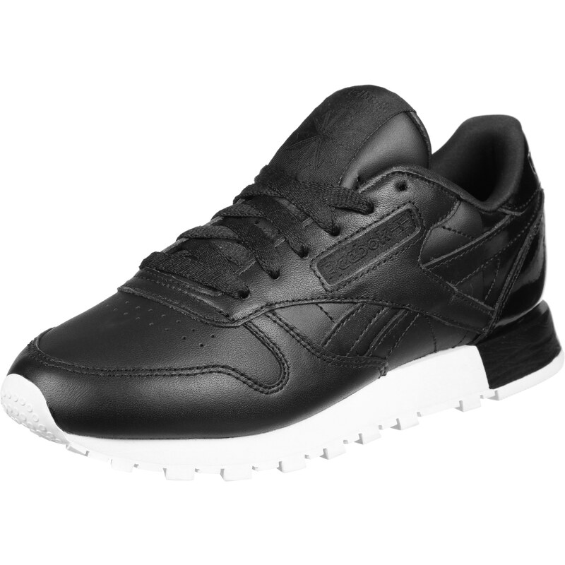 Reebok Cl Leather Mattte Shine W chaussures black/white