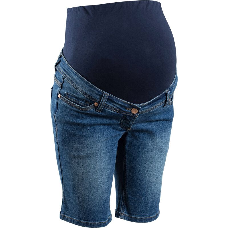 bpc bonprix collection Short en jean de grossesse bleu femme - bonprix
