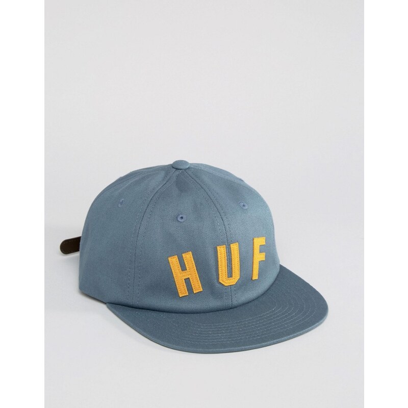 HUF - Shortstop - Casquette à 6 empiècements - Bleu