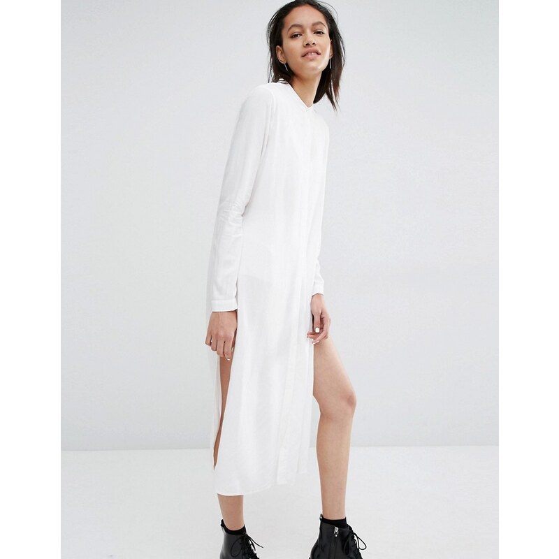 Just Female - Marina - Robe chemise - Blanc