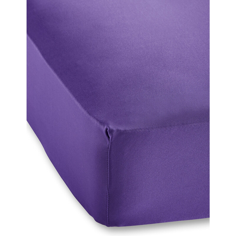 bpc living Drap-housse Jersey Microfibre 40 cm violet maison - bonprix