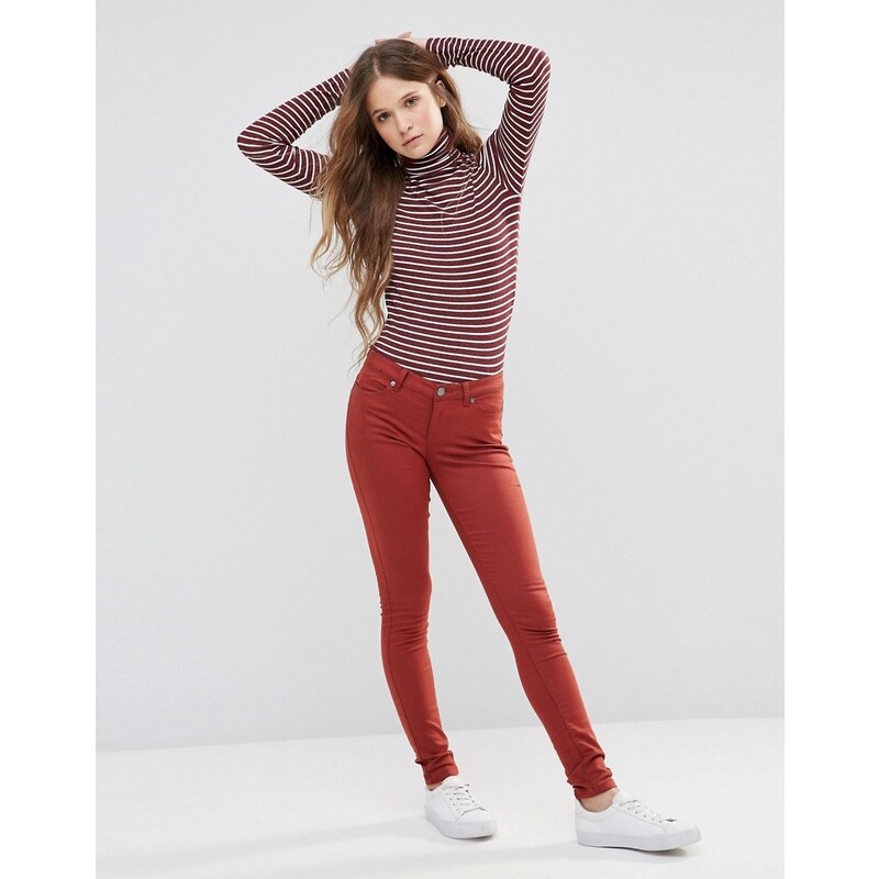 Noisy May - Eve - Jeans 30 - Rouge