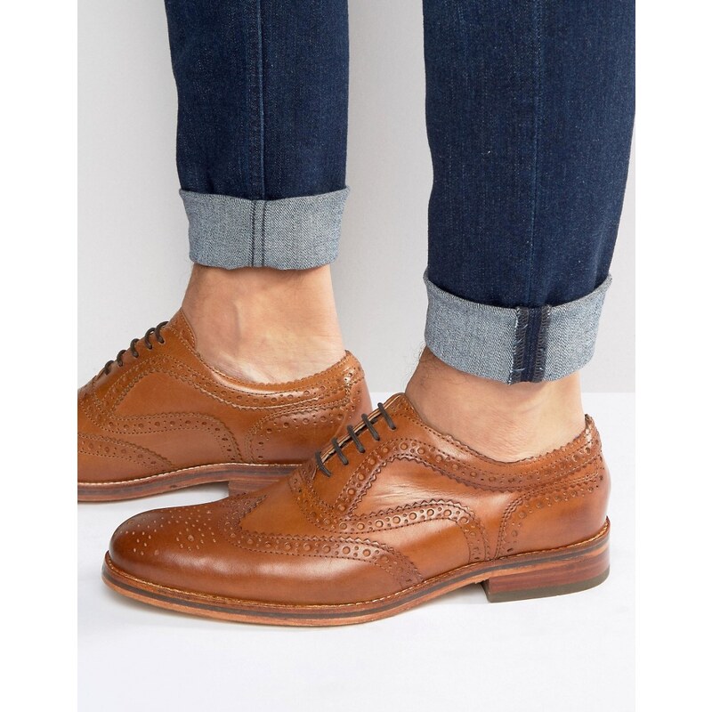 Hudson London - Keating - Chaussures richelieu style Oxford - Fauve