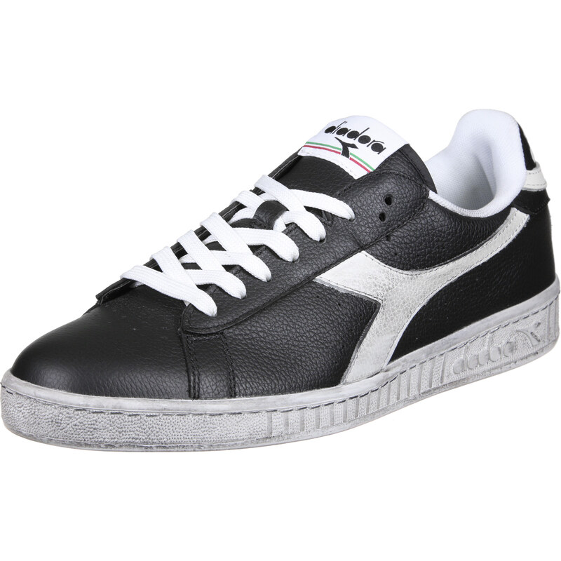 Diadora Game L Low Waxed chaussures black/white