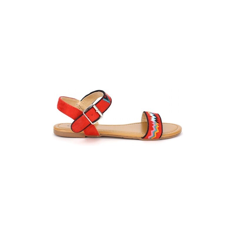 Sandale rouge C'MODA - Cendriyon