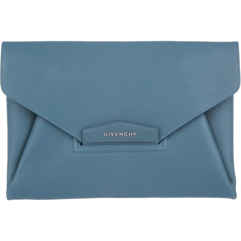 Givenchy Sacs de Soirée, Antigona Medium Envelope Clutch Pastel Blue en bleu