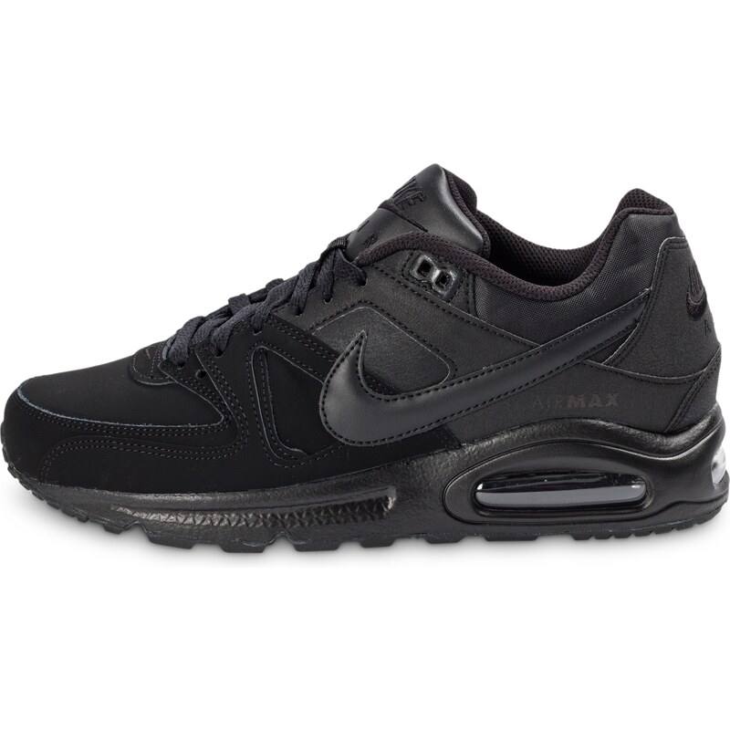 Nike Baskets/Running Air Max Command Leather Noir Homme