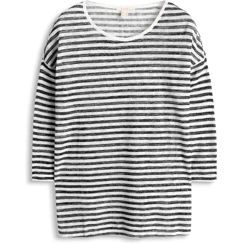 Esprit Stripe - T-shirt - noir