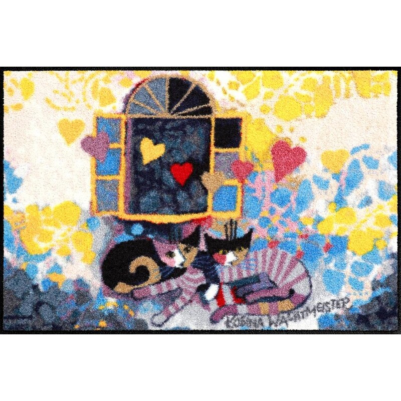 Tapis Flying Hearts - designed by Rosina Wachtmeister