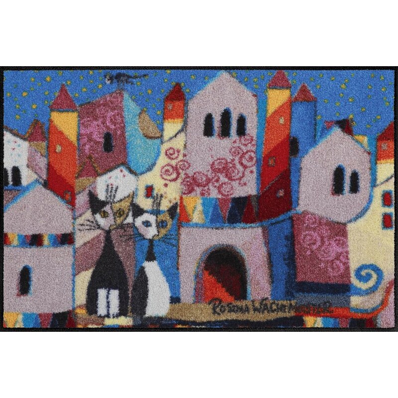 Tapis Little Town - designed by Rosina Wachtmeister