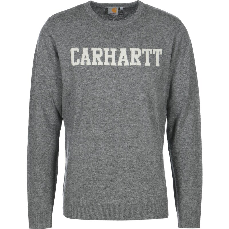 Carhartt Wip College sweat dark grey heather/snow