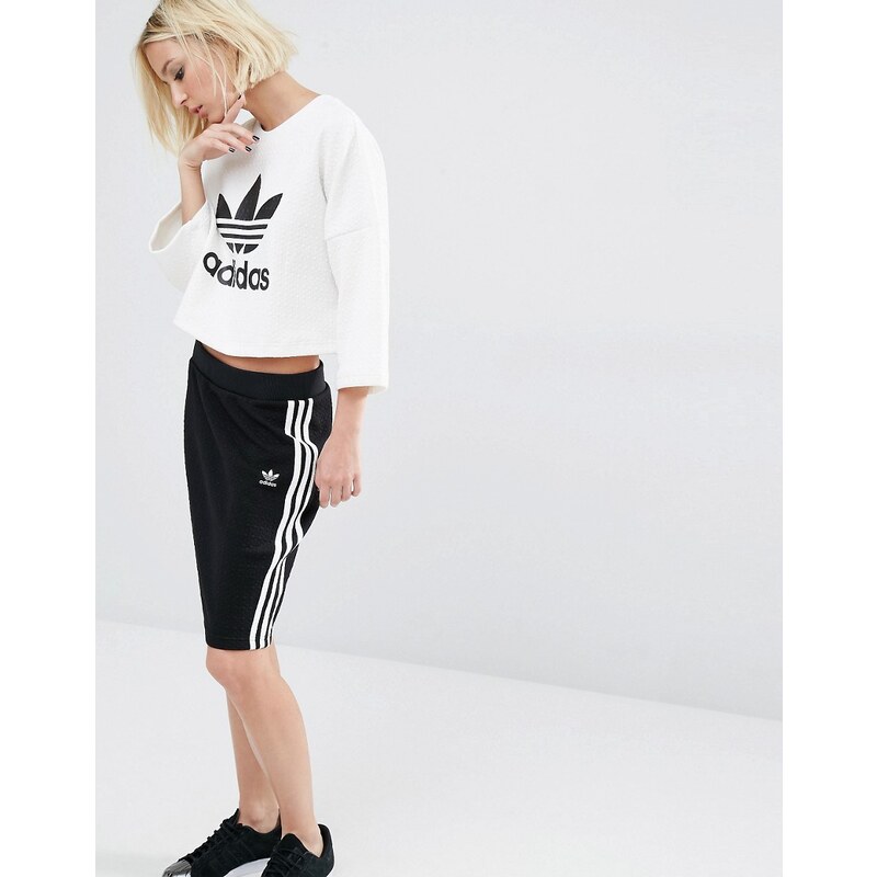 Adidas Originals - Jupe en dentelle non tissée - Noir