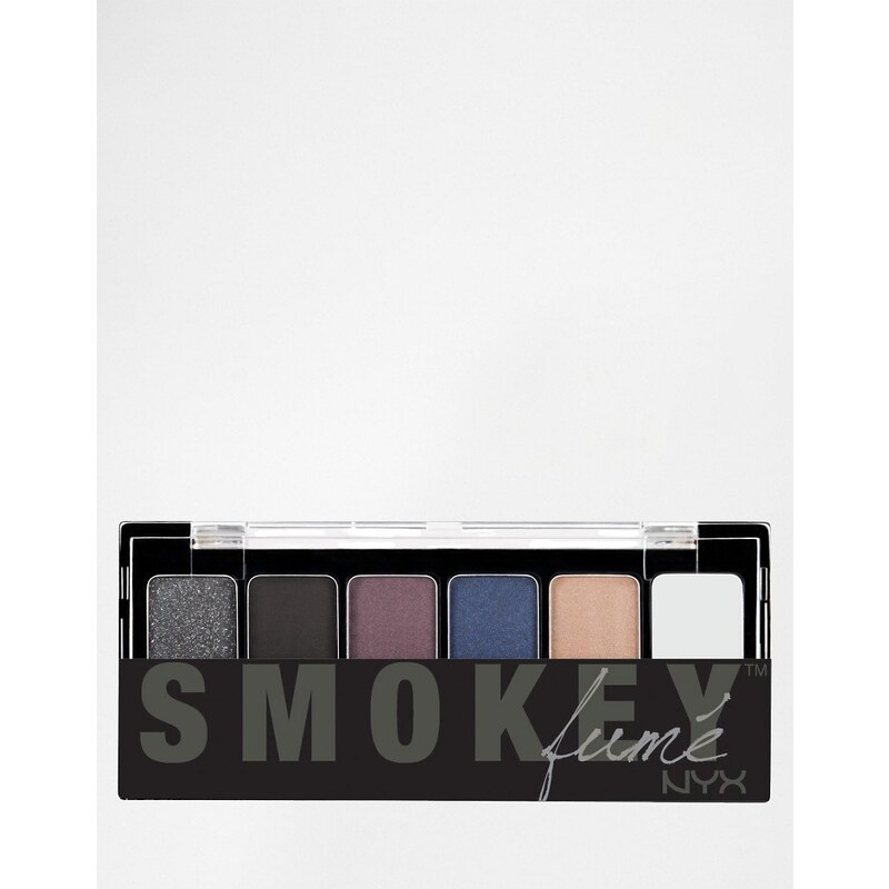 NYX - Maquillage professionnel - The Smokey Fume - Palette d'ombres à paupières - Multi