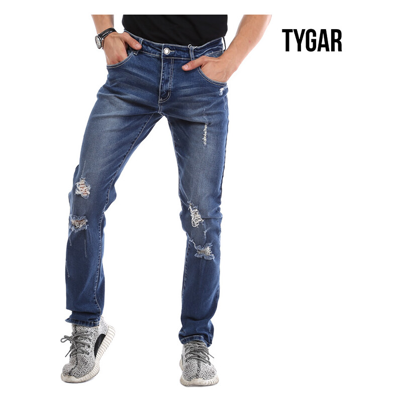 TYGAR Jeans slim style destroyed