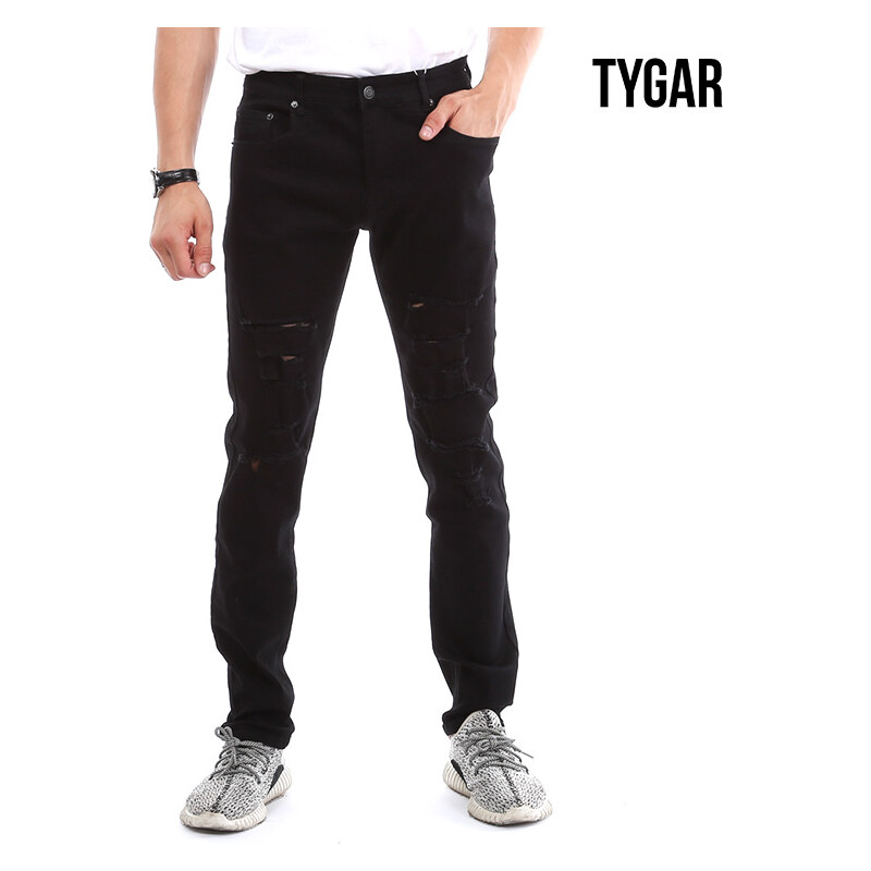 TYGAR Jeans slim style destroyed