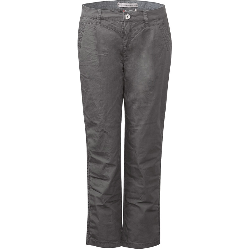 Street One - Pantalon à pinces confortable Sandy - pride grey