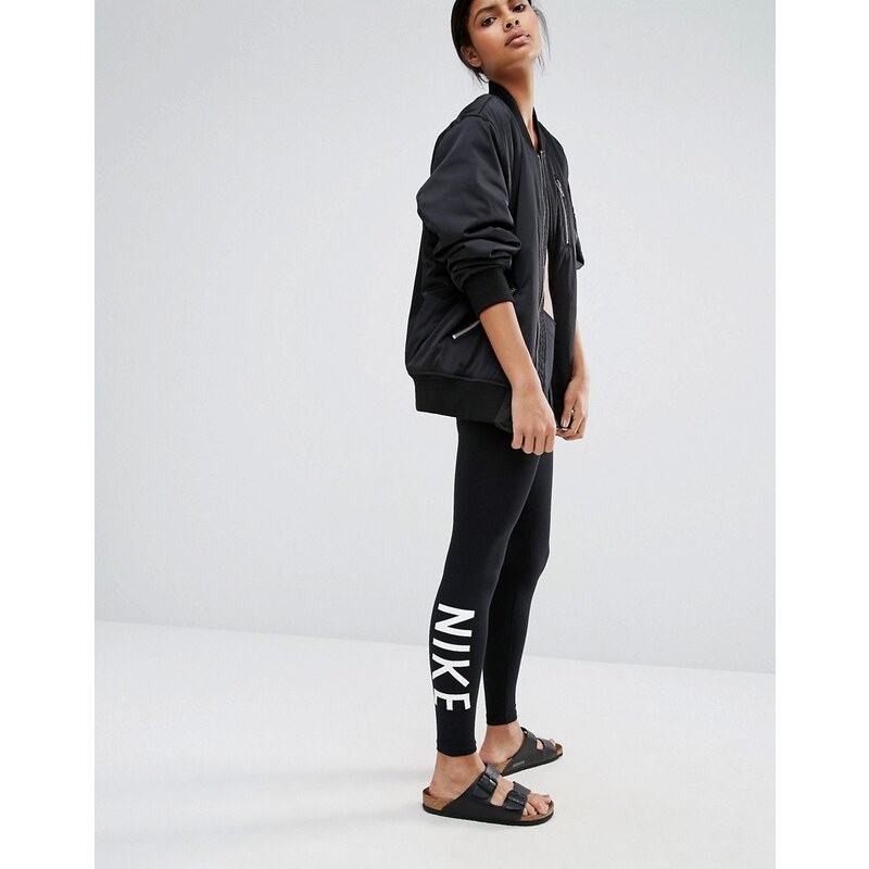 Nike - Legging avec logo - Noir