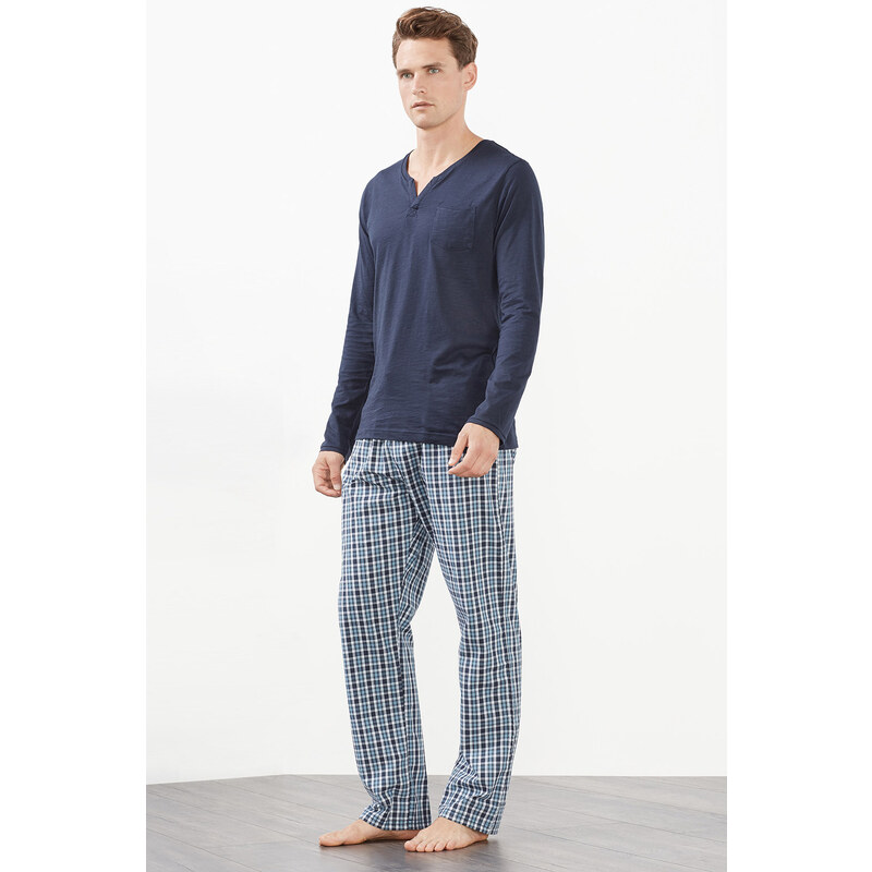 Esprit Pyjama en jersey/tissu 100 % coton